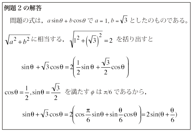 合成 三角 関数